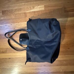 Long Champ Black Tote